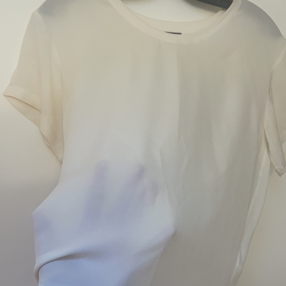 Theory Silk T-Shirt - Picture 4 of 6